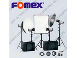 Fomex E Studio Kit 516 with Softbox 80 x 120 + Octabox 150